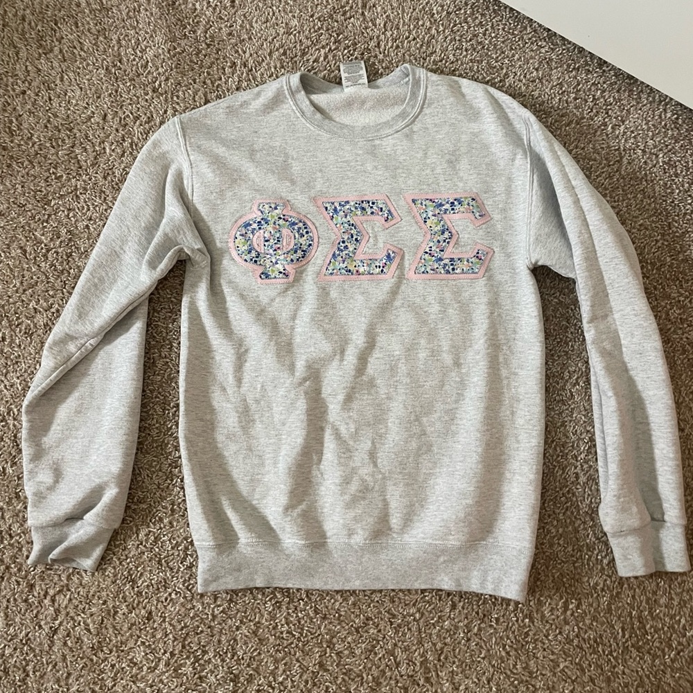 Phi sigma sigma crew neck